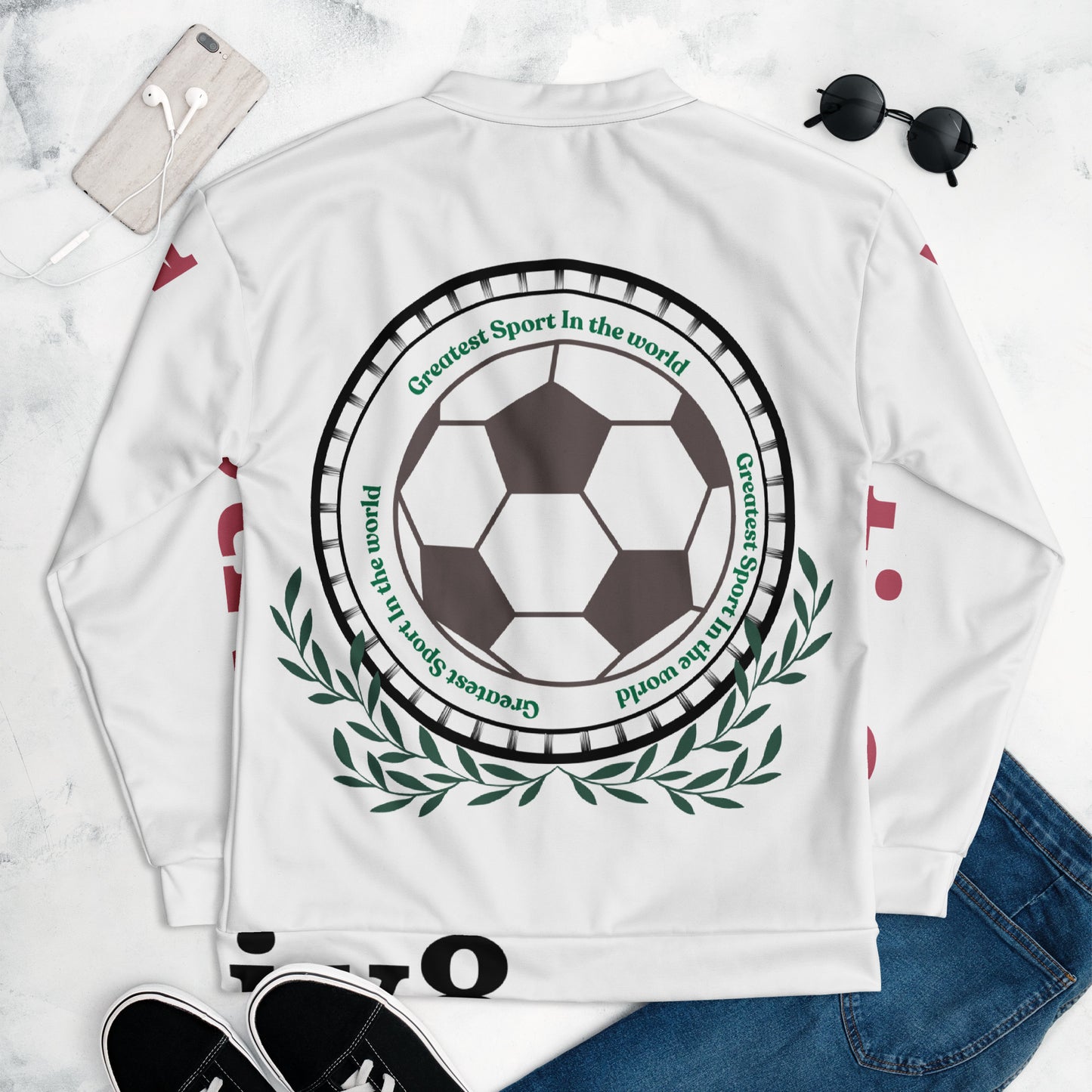 Unisex Bomber Jacket