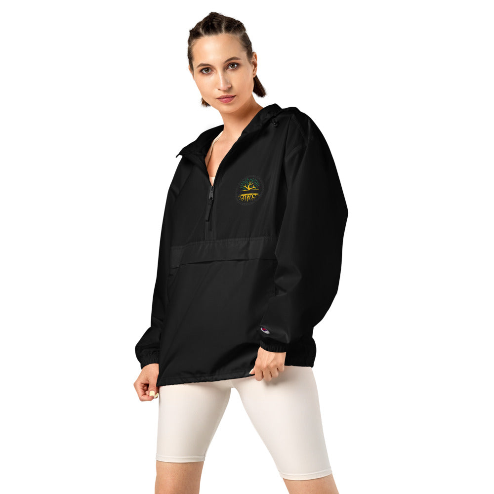 Embroidered Champion Packable Jacket