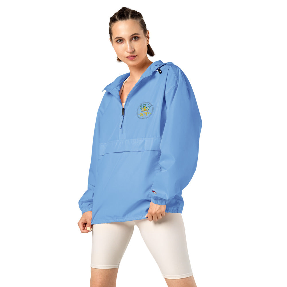 Embroidered Champion Packable Jacket