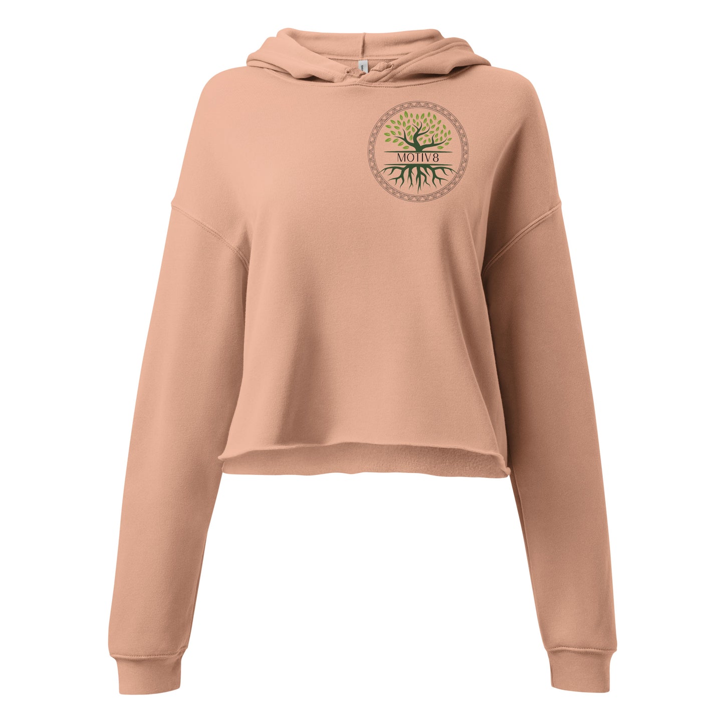 Graphic Crop Hoodie