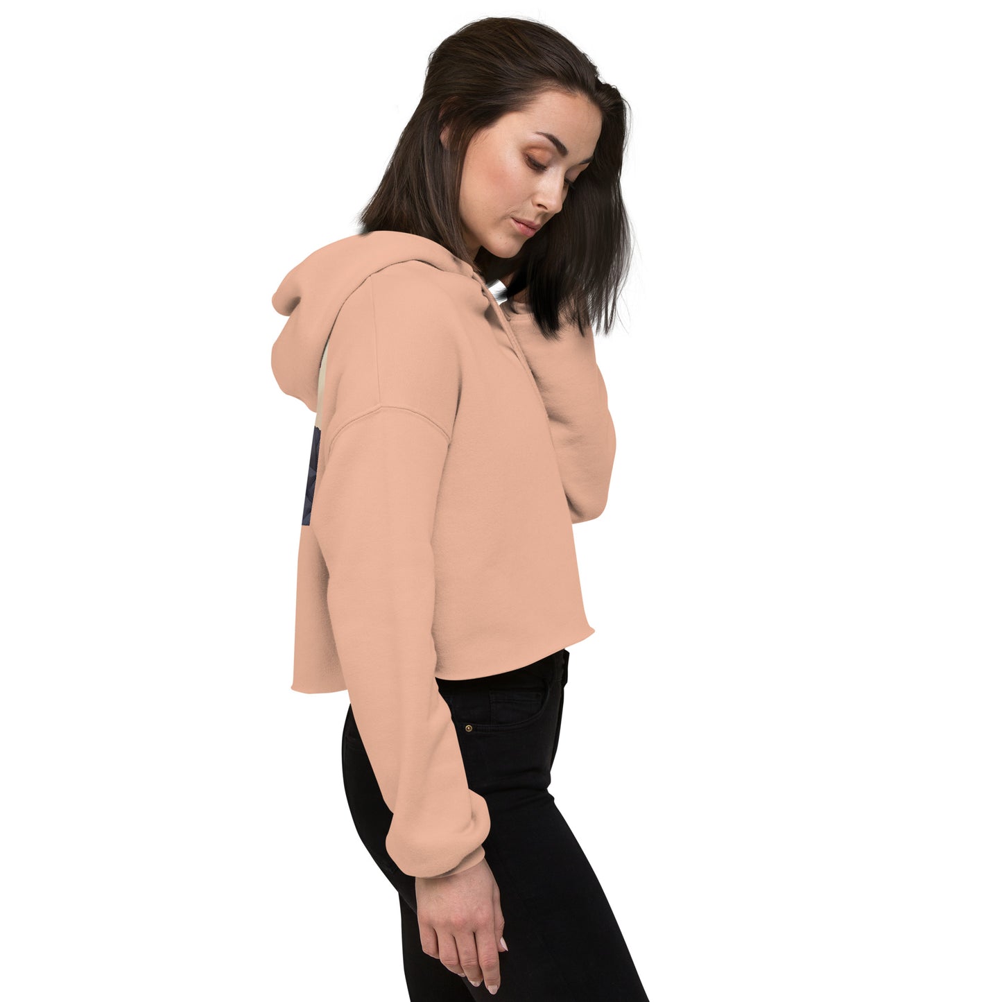 Graphic Crop Hoodie