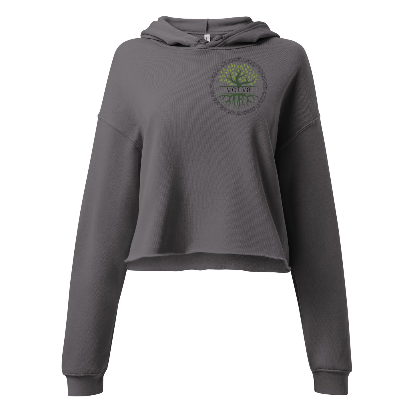 Graphic Crop Hoodie