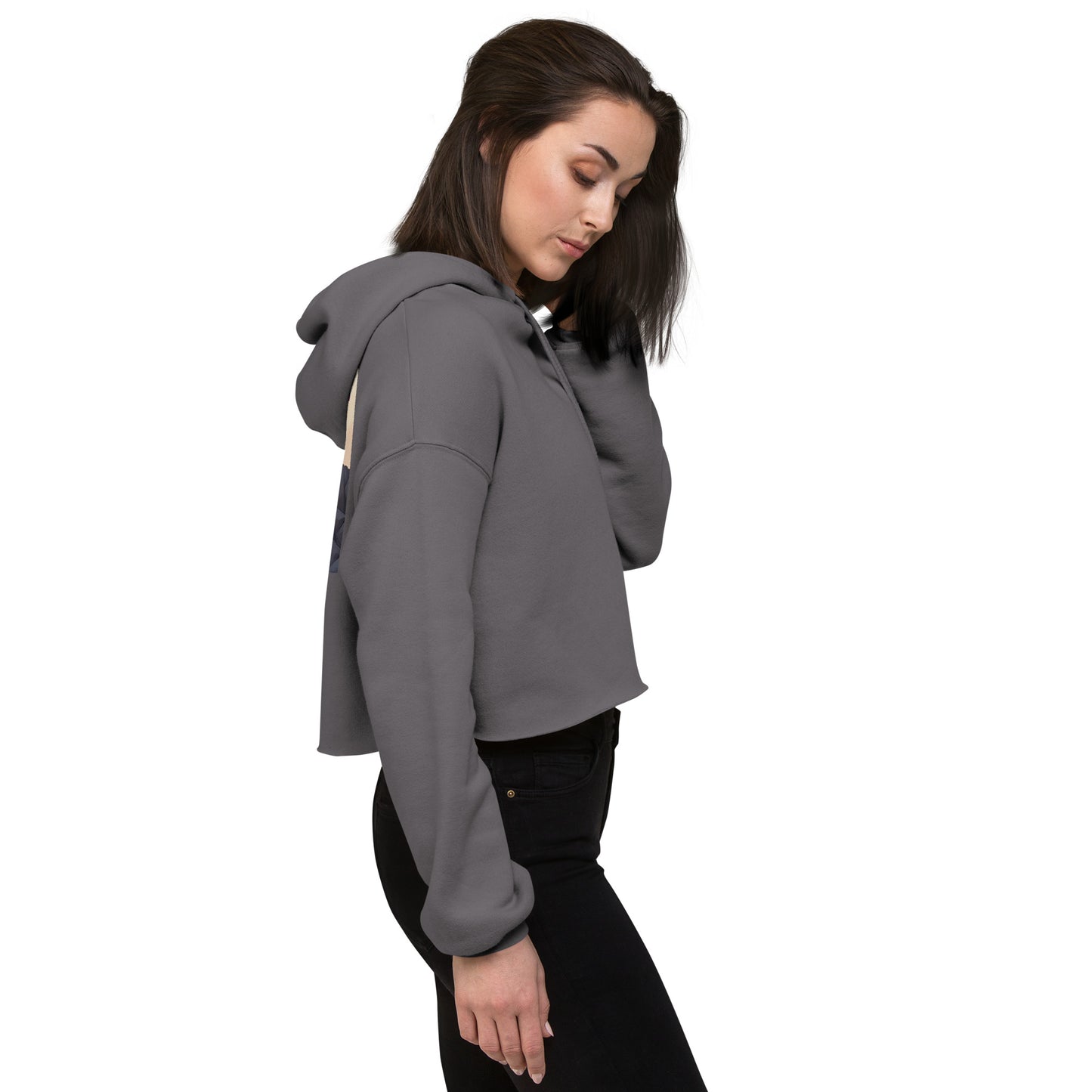 Graphic Crop Hoodie
