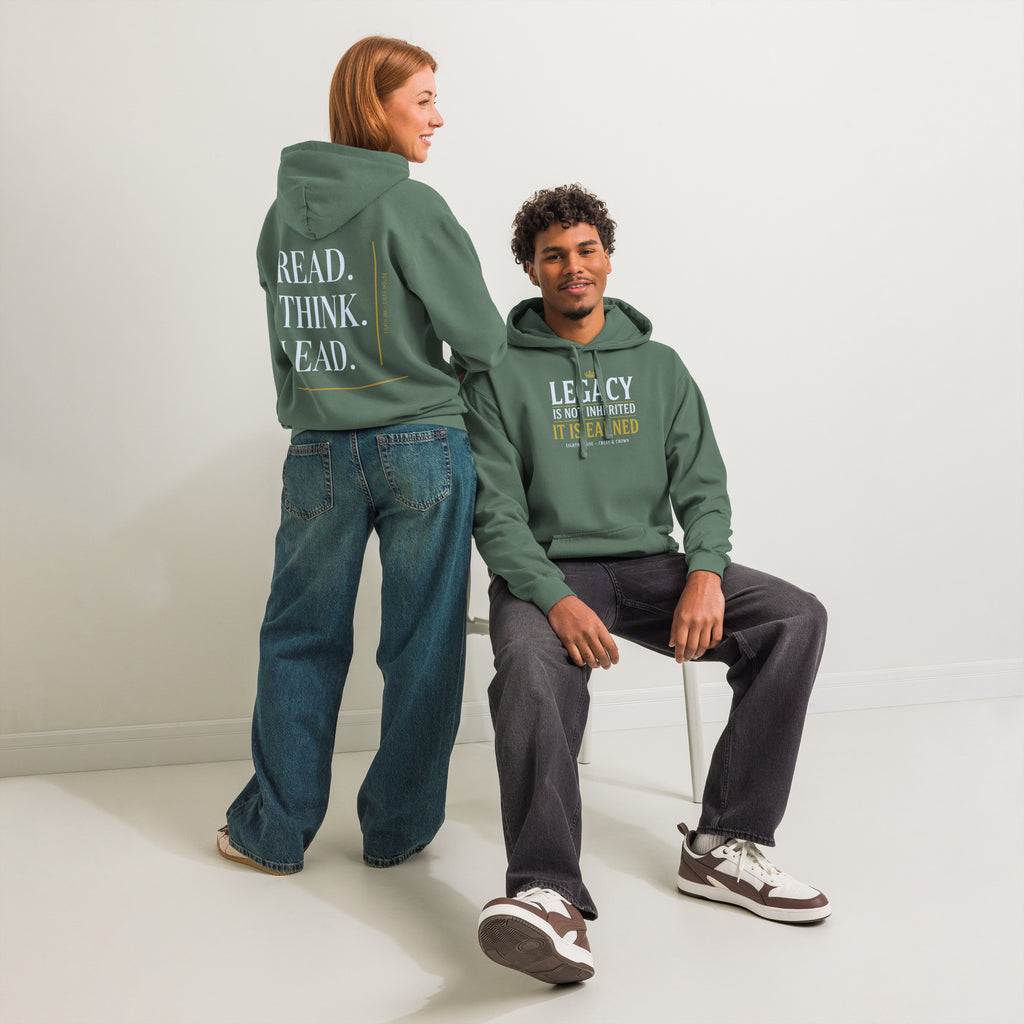 Legacy Is Earned Hoodie — Crest & Crown | Eighth House