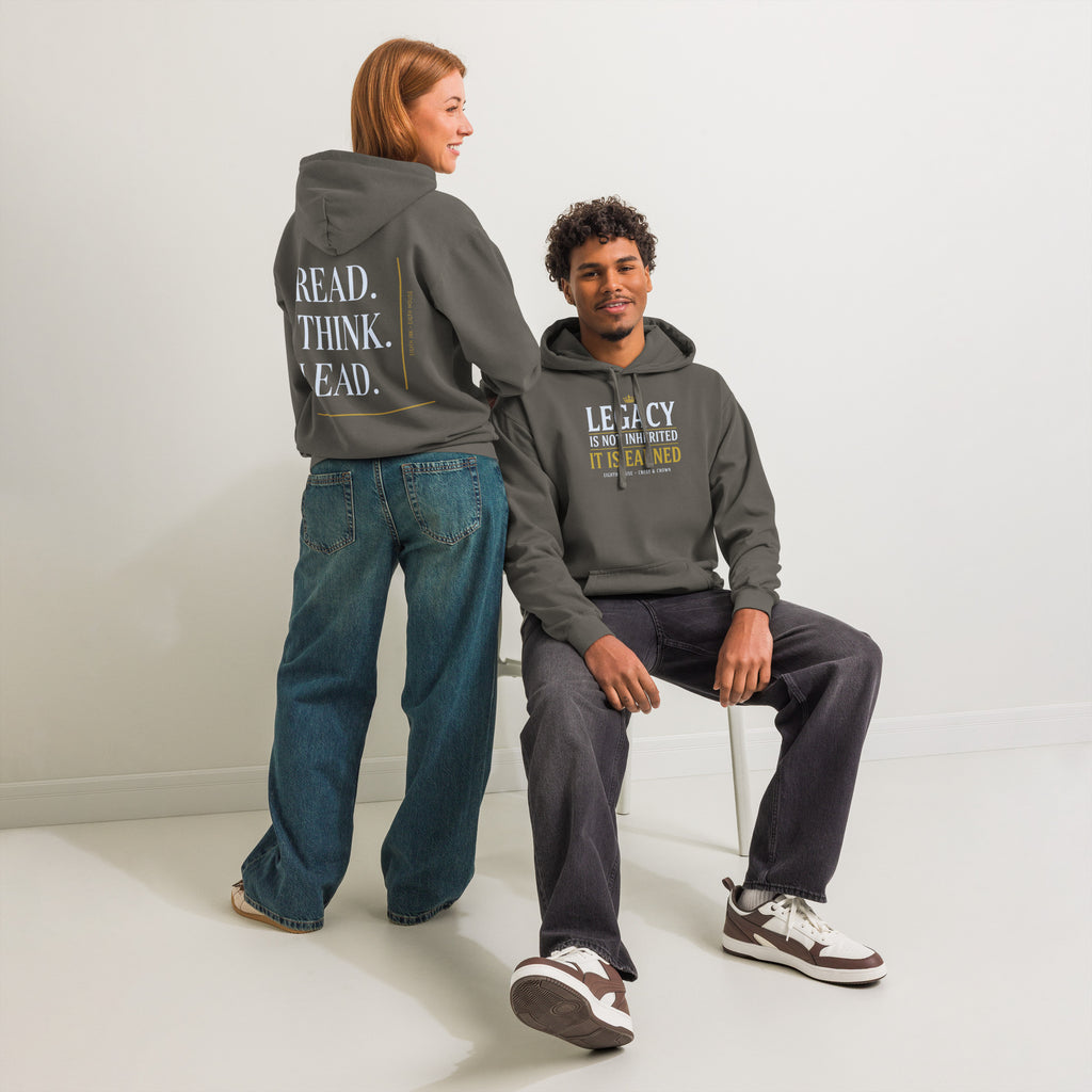 Legacy Is Earned Hoodie — Crest & Crown | Eighth House