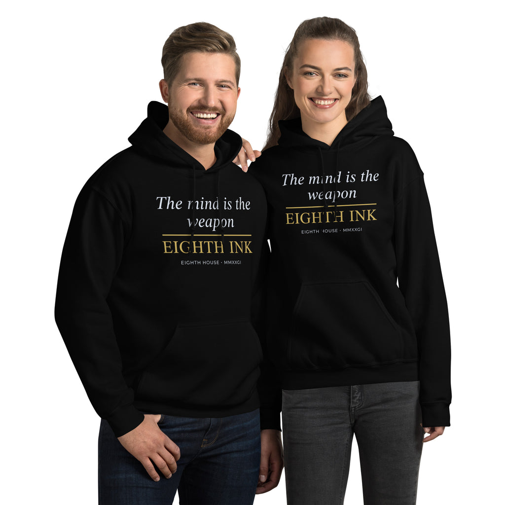 The Mind Is The Weapon Hoodie — Eighth Ink | Eighth House