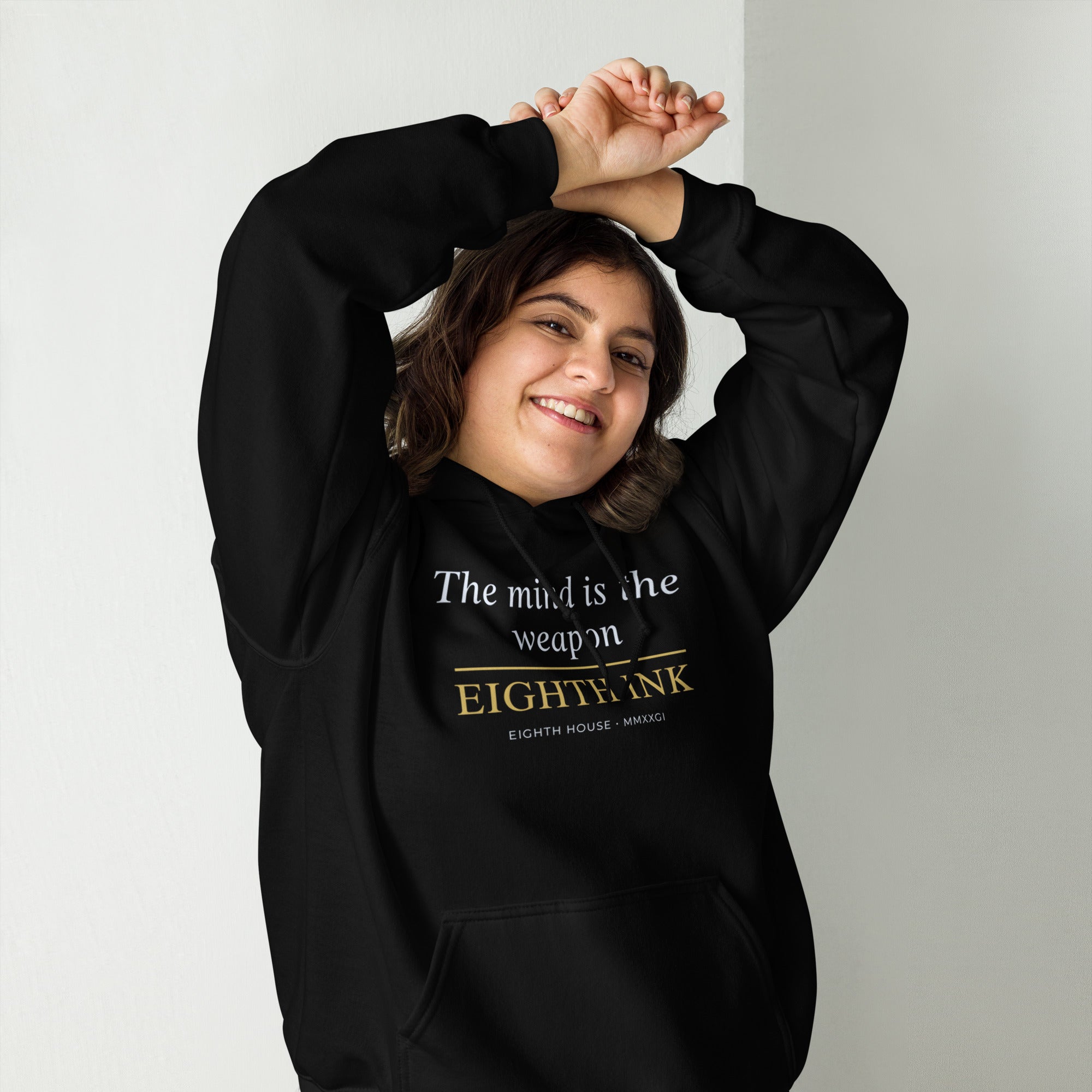 The Mind Is The Weapon Hoodie — Eighth Ink | Eighth House