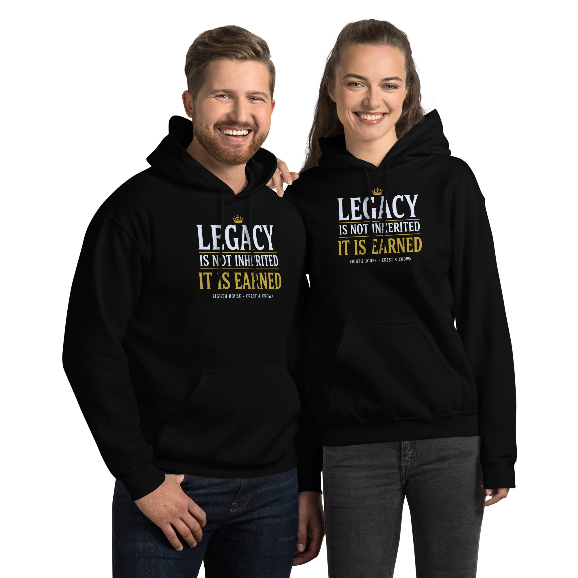 Legacy Hoodie — Crest & Crown | Eighth House