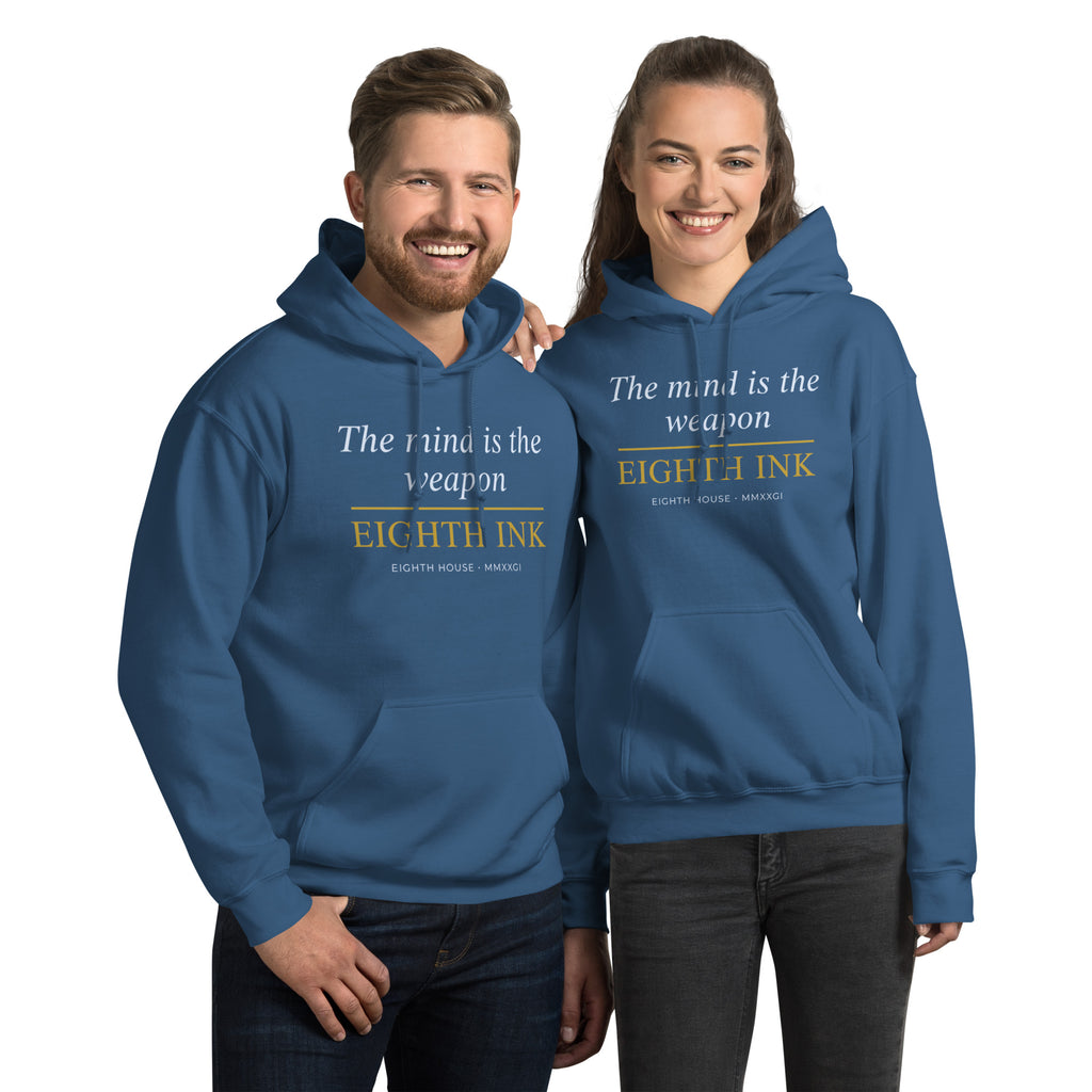 The Mind Is The Weapon Hoodie — Eighth Ink | Eighth House