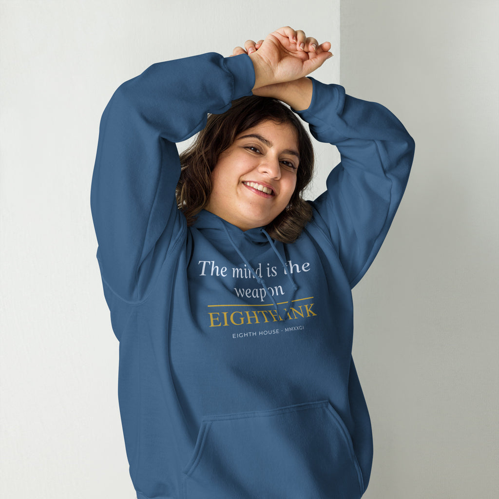 The Mind Is The Weapon Hoodie — Eighth Ink | Eighth House