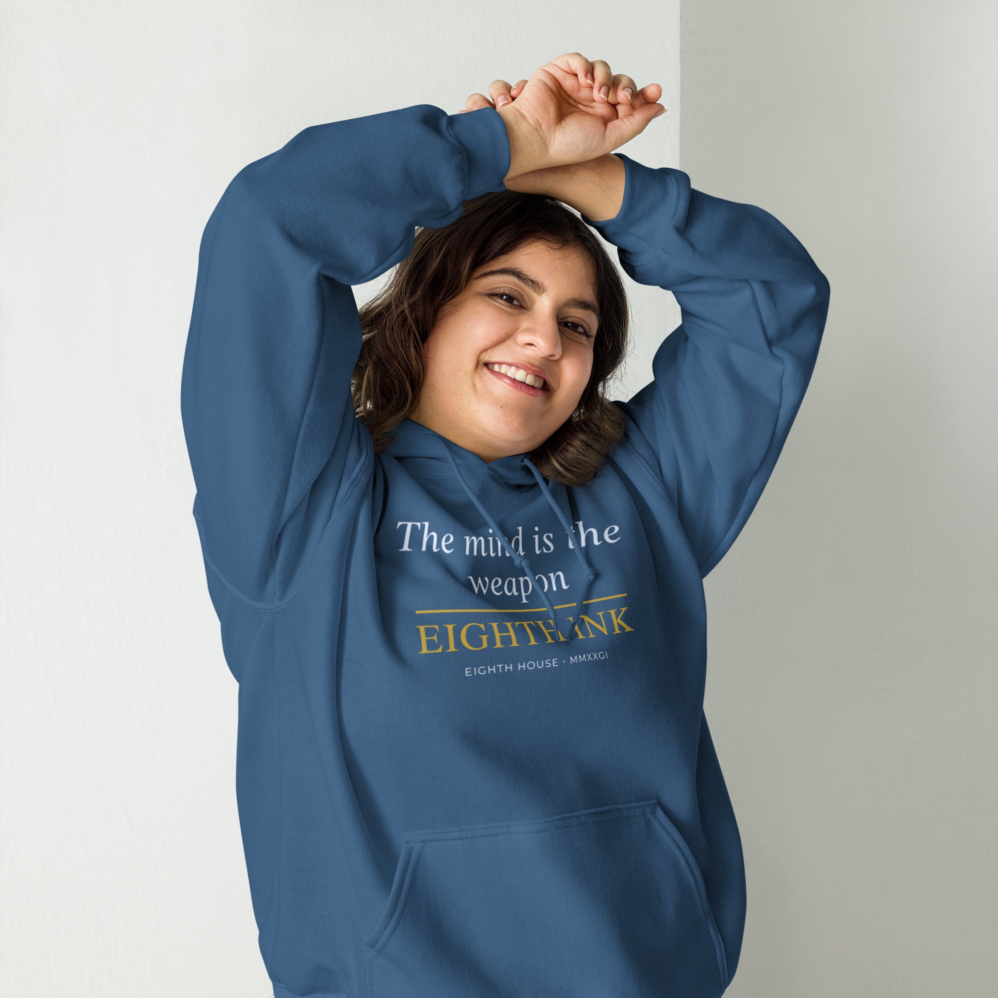 The Mind Is The Weapon Hoodie — Eighth Ink | Eighth House