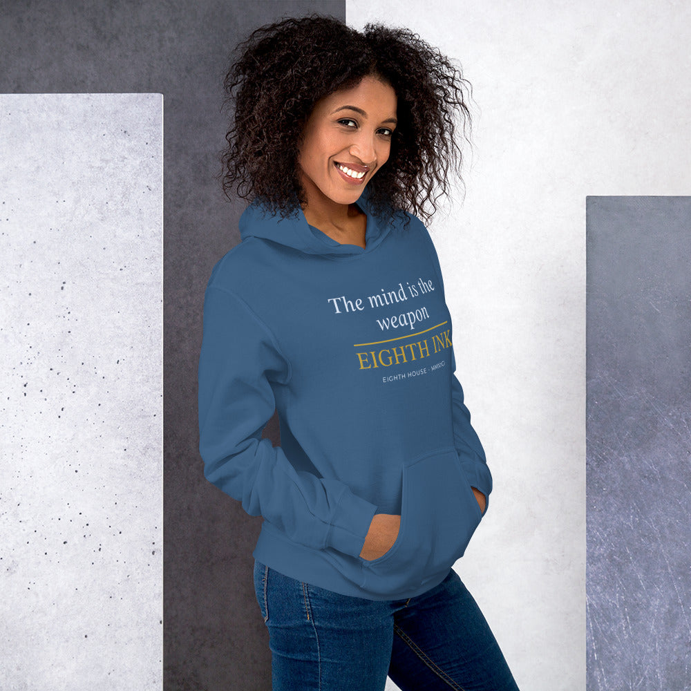 The Mind Is The Weapon Hoodie — Eighth Ink | Eighth House