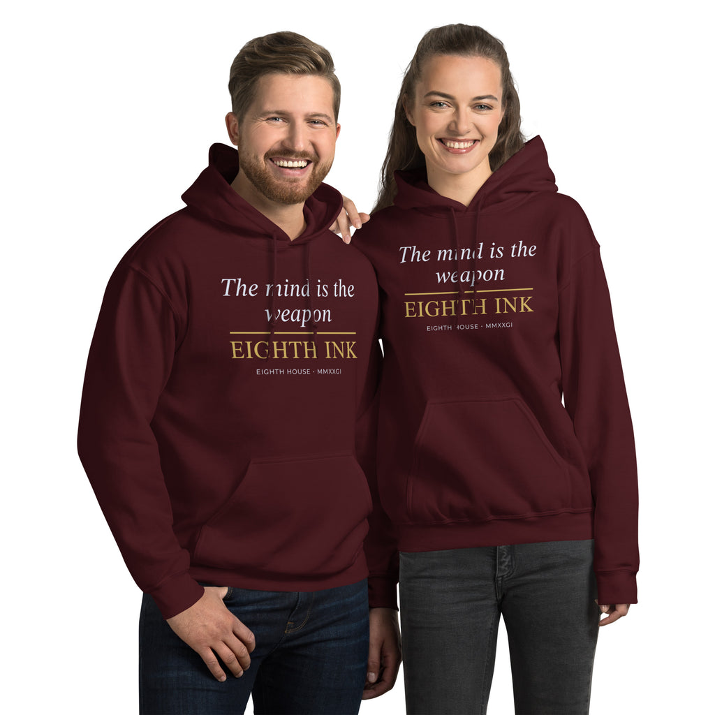 The Mind Is The Weapon Hoodie — Eighth Ink | Eighth House