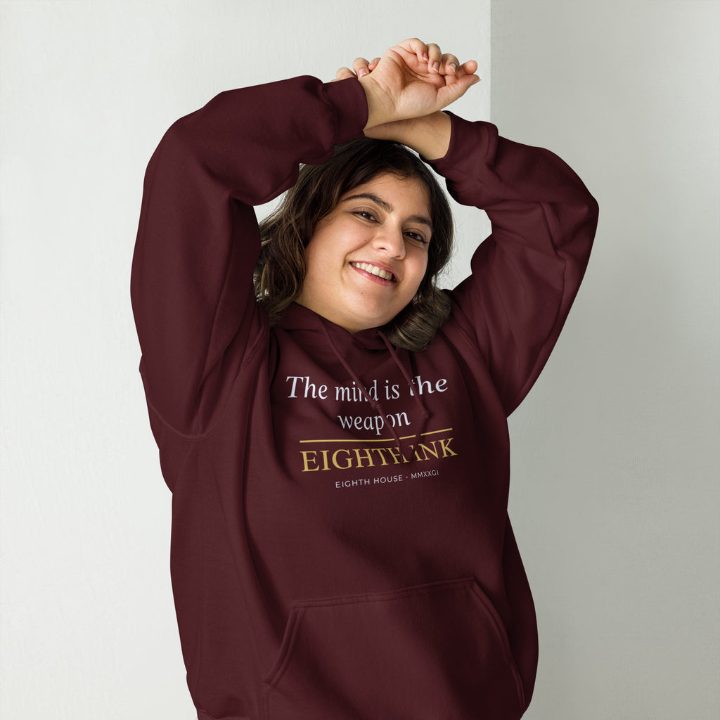 The Mind Is The Weapon Hoodie — Eighth Ink | Eighth House