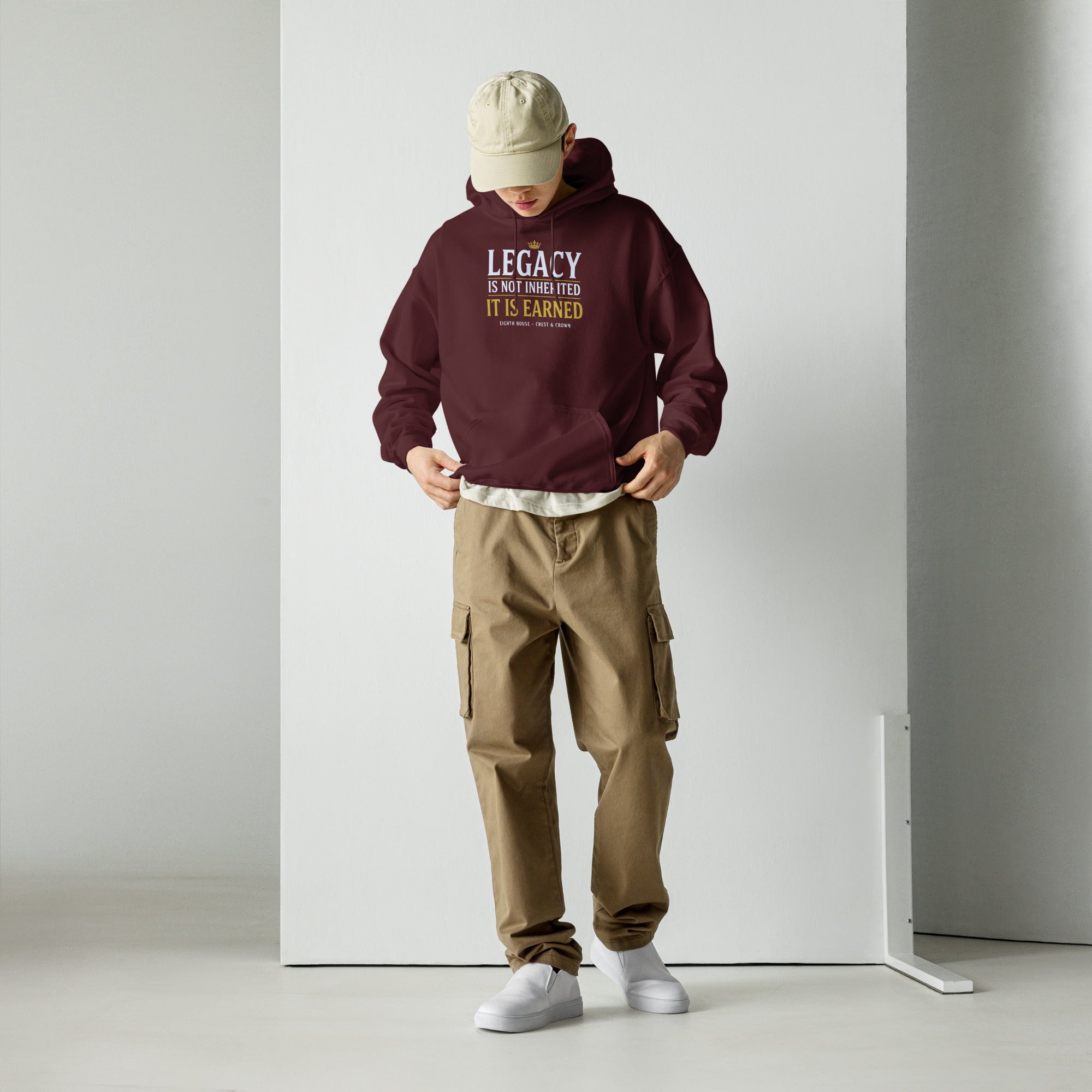 Legacy Hoodie — Crest & Crown | Eighth House