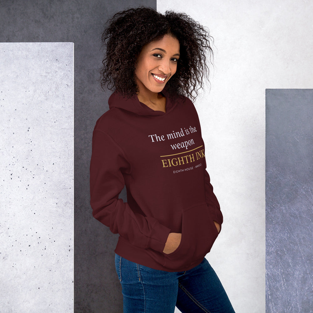 The Mind Is The Weapon Hoodie — Eighth Ink | Eighth House