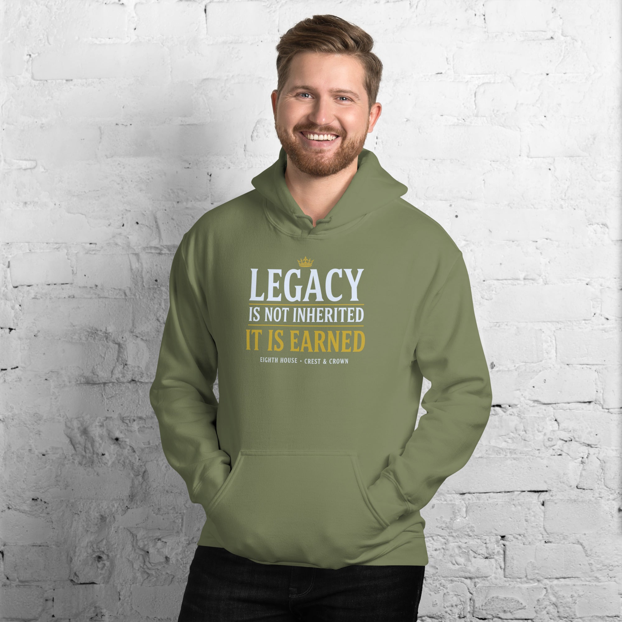 Legacy Hoodie — Crest & Crown | Eighth House