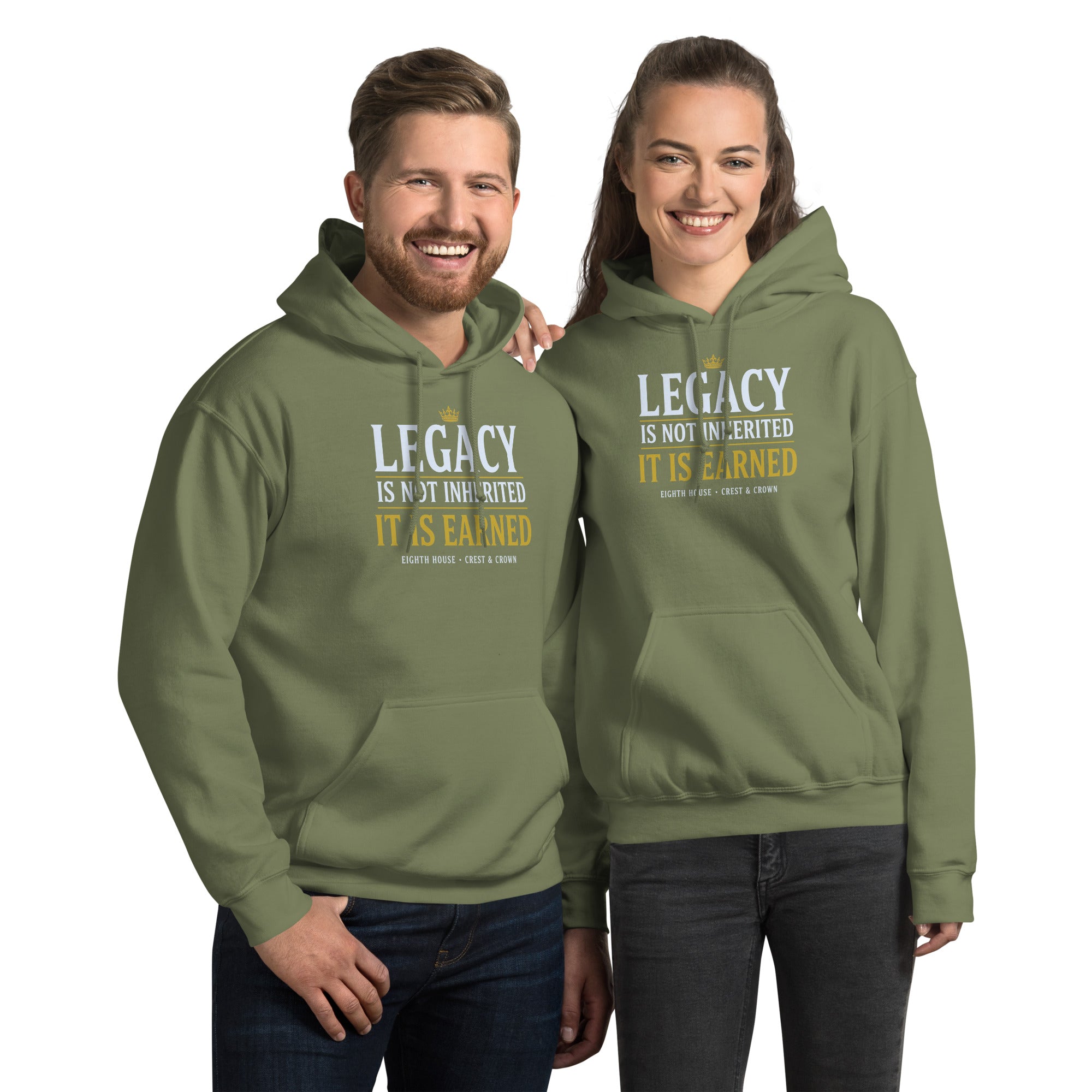 Legacy Hoodie — Crest & Crown | Eighth House