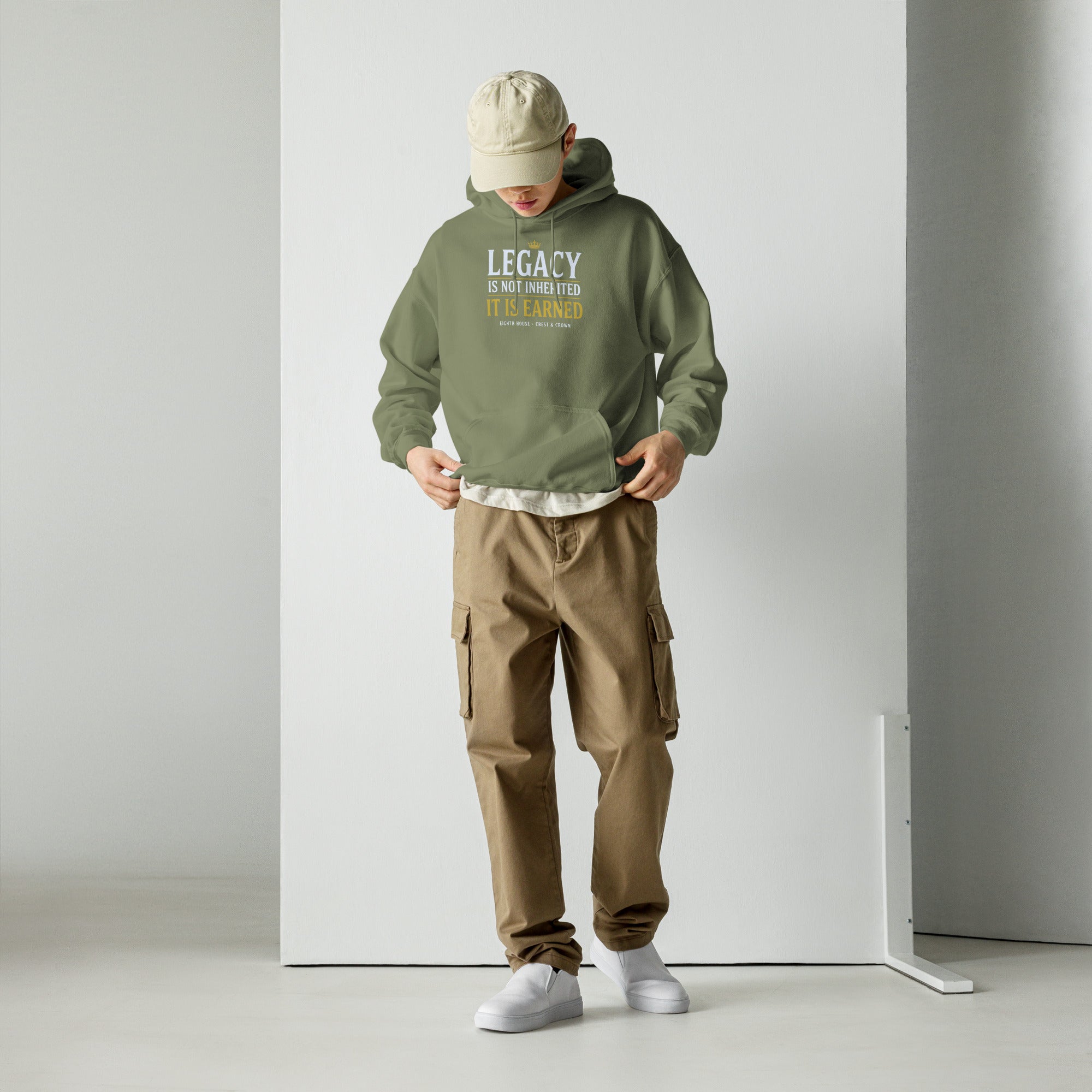 Legacy Hoodie — Crest & Crown | Eighth House