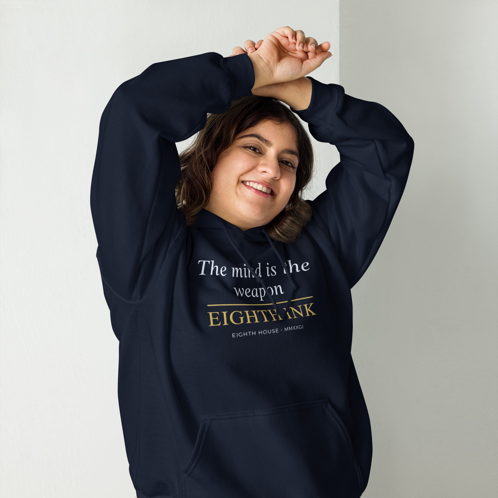 The Mind Is The Weapon Hoodie — Eighth Ink | Eighth House