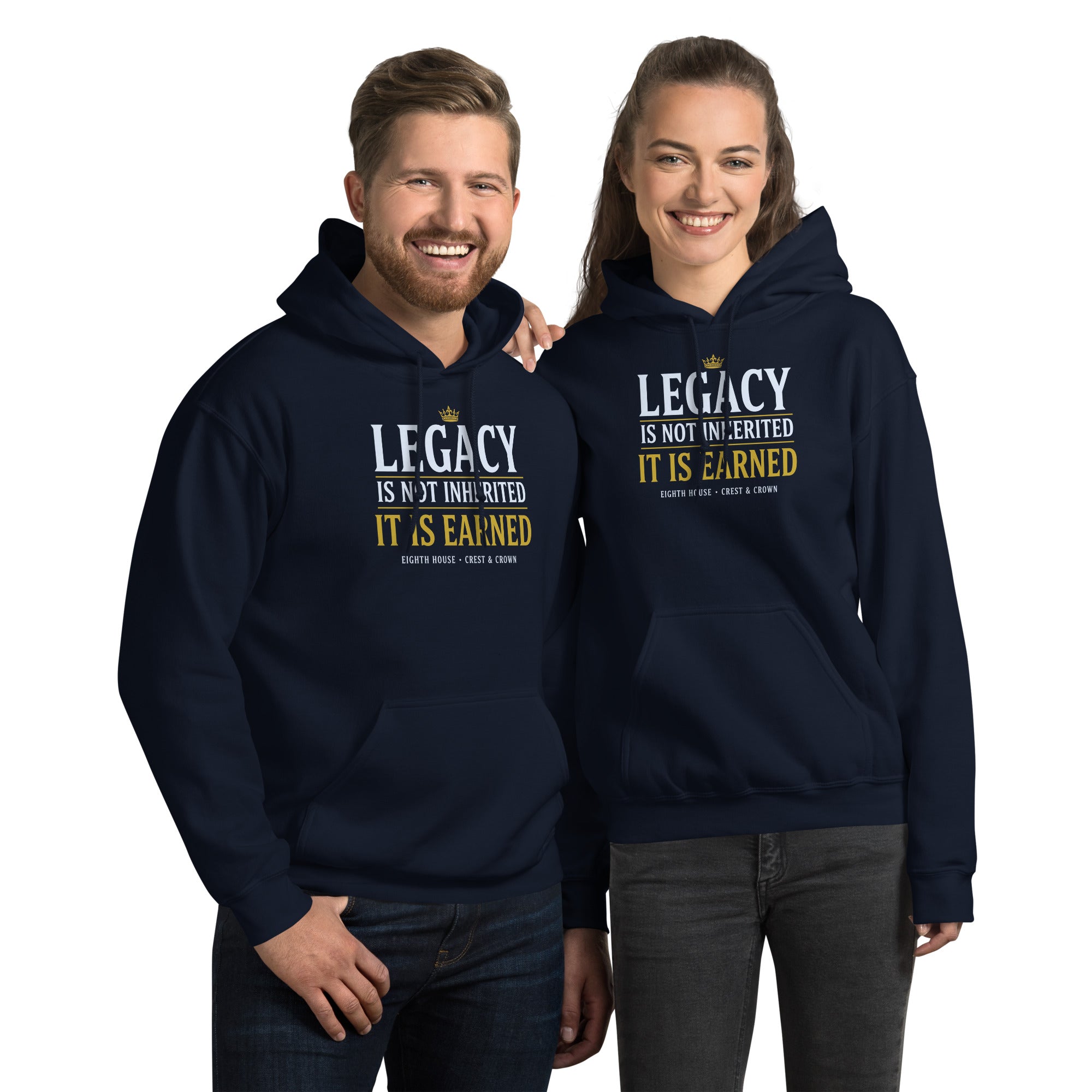 Legacy Hoodie — Crest & Crown | Eighth House