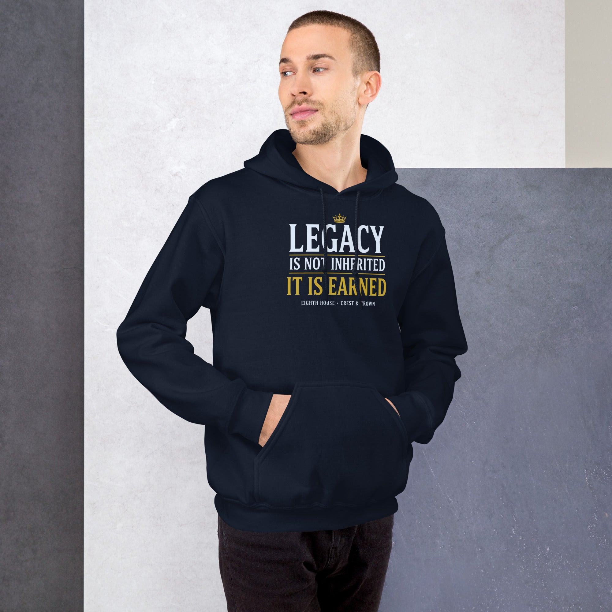 Legacy Hoodie — Crest & Crown | Eighth House