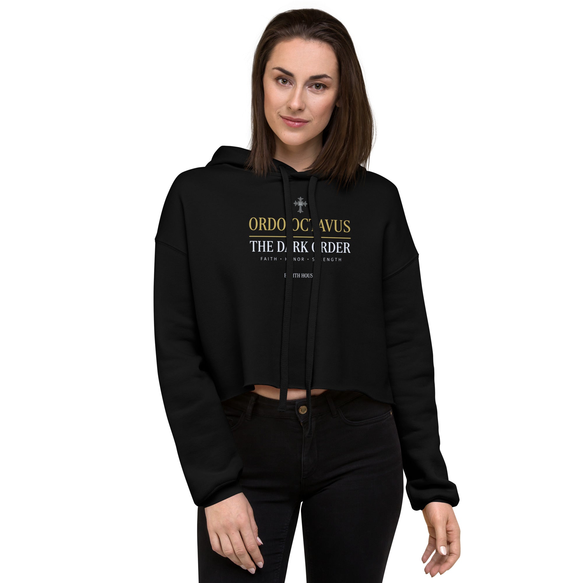 Ordo Octavus Crop Hoodie — Eighth House